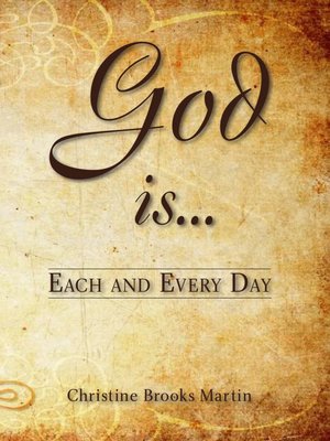 cover image of Each and Every Day! God Is...